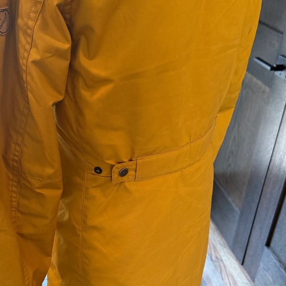 Fjallraven Women's Yellow Hooded Snow Jacket - Picture 7 of 16